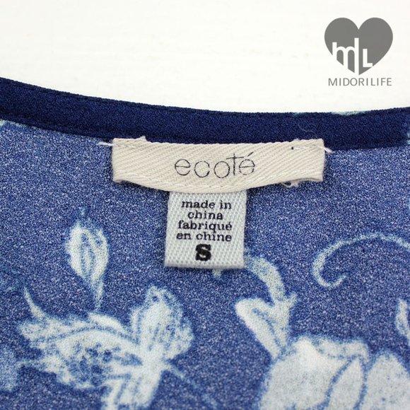 ECOTE High-Low Floral Dress - Picture 6 of 8